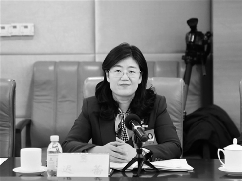 省政协委员、济南市妇联副主席迟蕾